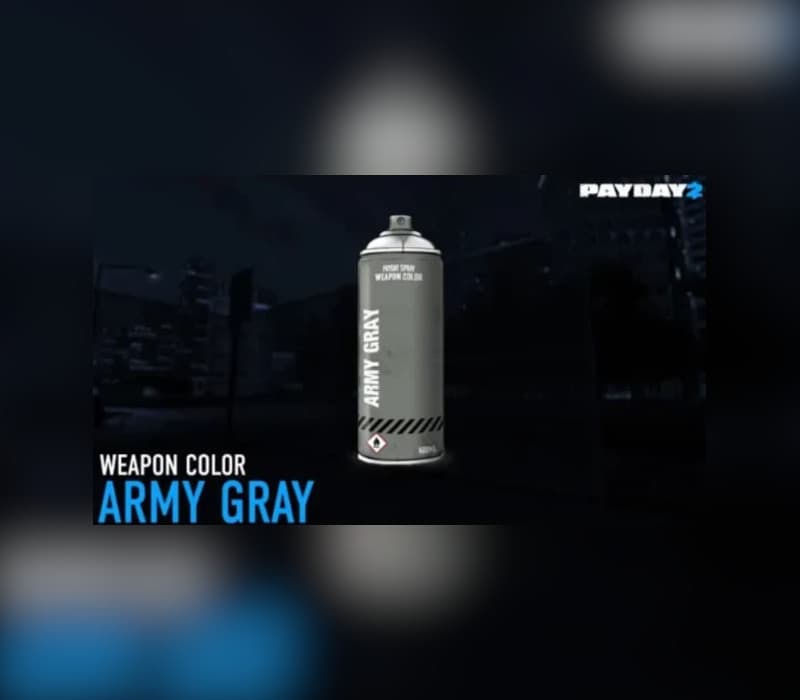  PAYDAY 2 - Army Gray Weapon Color DLC Steam CD Key