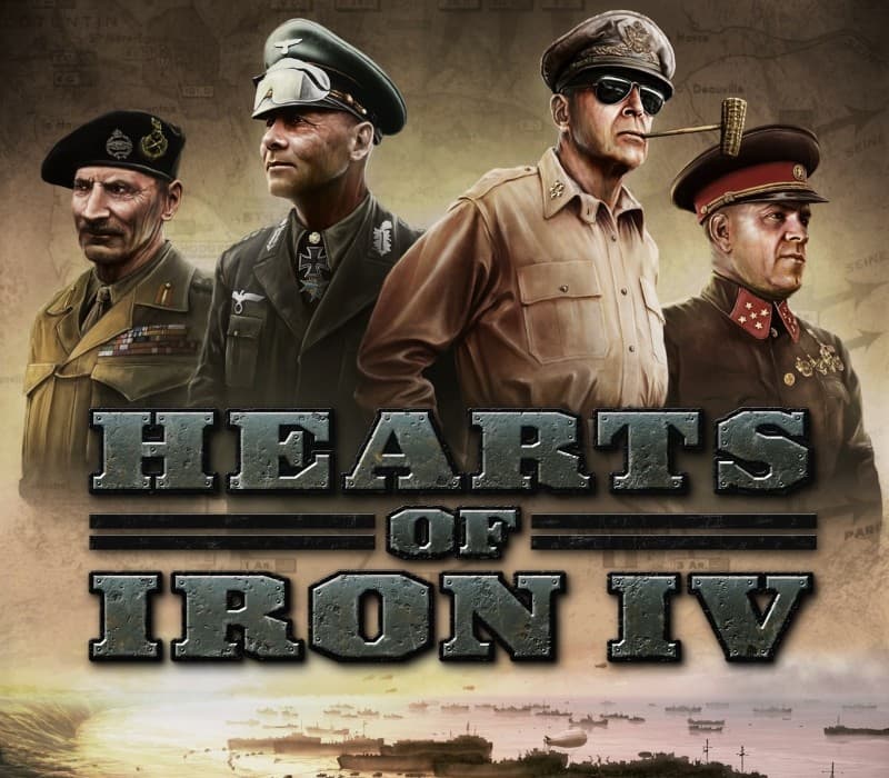 Hearts of Iron IV + 9 DLCs Steam CD Key